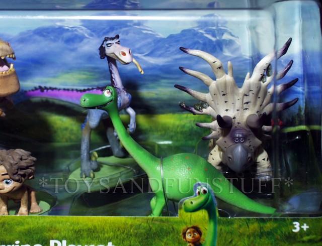 The Good Dinosaur 6 Figure Arlo Spot Bubbha Butch Woodbush Play Set ...