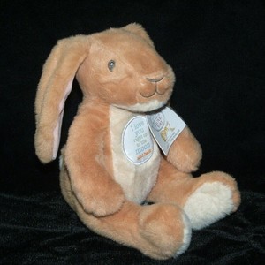 Guess How Much I Love You Bunny Right Up To The Moon Nutbrown Hare Plush NEW 10