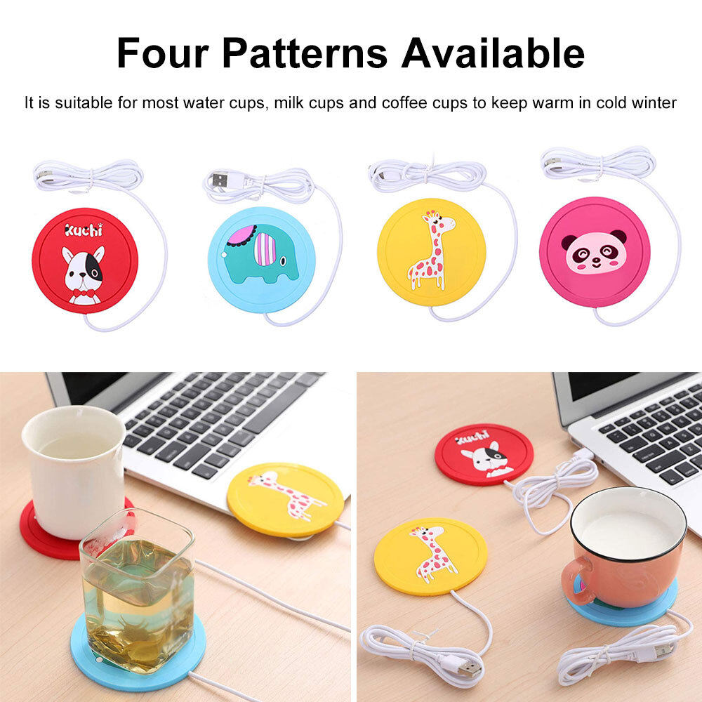 Electric Coffee Mug Warmer Milk Tea Cup Heater Pad Heating Plate for Home  Office | eBay