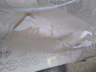 White Curtain Bedroom Living Room Kitchen Bedroom Shabby Chic Flowers Birds