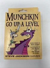 Munchkin Go Up A Level Card Game - Steve Jackson Games - 2010 - Cards Sealed