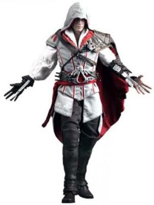 ASSASSINS CREED II Ezio Auditore フィギュア Assassin's Creed II 2 Ezio Auditore White Edition Statue