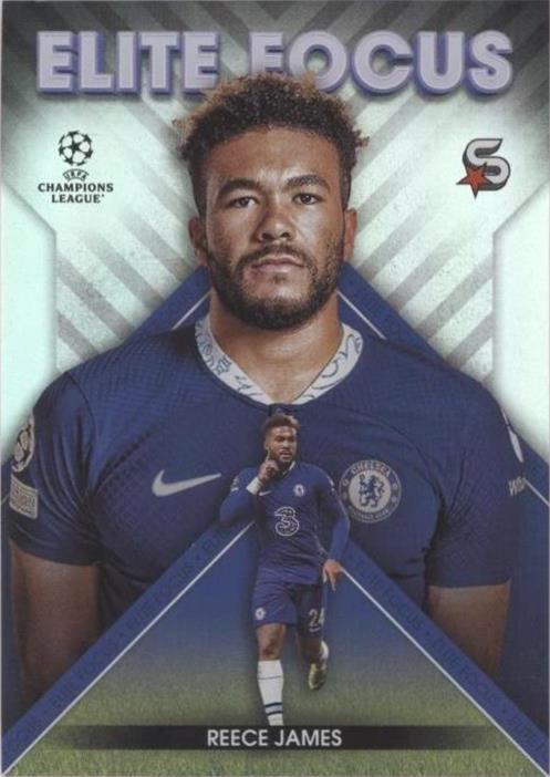 2022-23 Topps UEFA Club Competitions Superstars Reece James #EF-RJ - 1 of 1