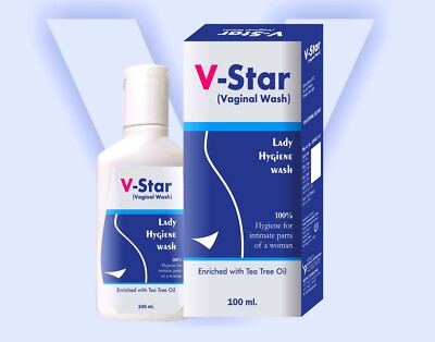 V Star Expert Hygiene Intimate Vaginal Wash For Women 100 ml Pack of 3