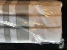 Pottery Barn Teen Harper cordless roman shade w blackout lining  44 64 gray New