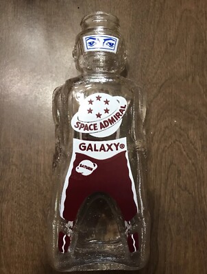 12 GALAXY SPACE FOODS SPACEMAN ASTRONAUT SODA SYRUP BOTTLE COIN