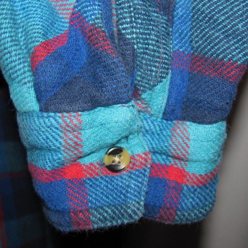 Salt Valley Shirt Mens Large Plaid Flannel Button Front 100% Cotton - Picture 6 of 9