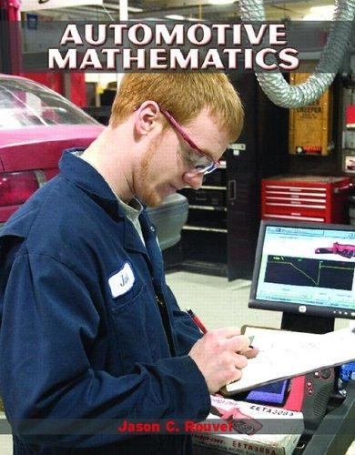 Used Rouvel Book Pearson Automotive Ser.: Automotive Mathematics by Jason Rouvel (2006 ...