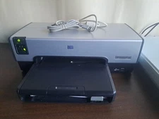 HP Deskjet 6540 Standard Inkjet Printer And Umax Astra 3400 Scanner
