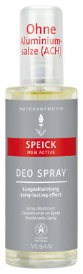 Speick Men Active Deo Spray 75ml - zuverlässig, pflegend, lang anhaltend, Frisch