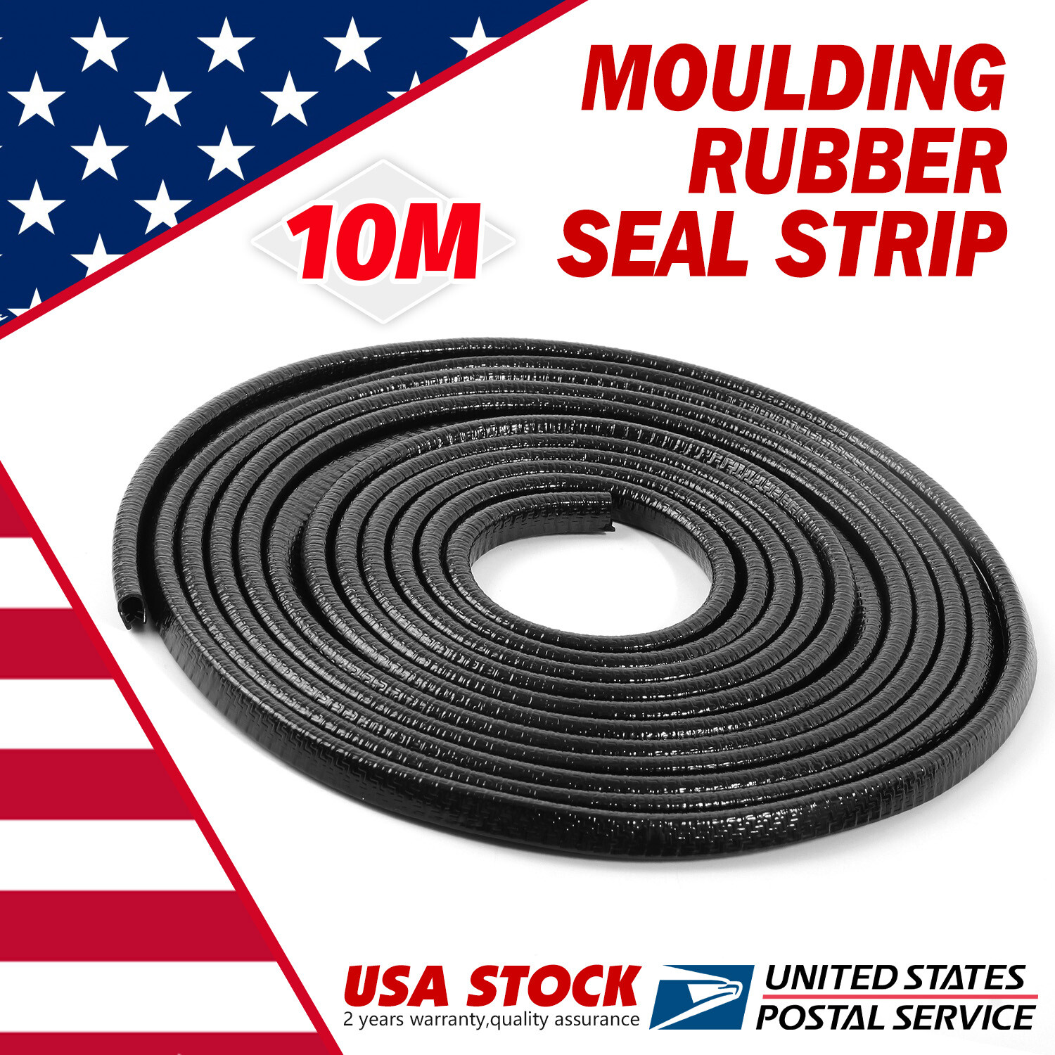 32ft U-Shape Carbon Fiber Car Door Edge Guard Trim Protector