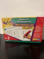 Hot Dots Reading Comprehension Cards Set 2 Noting Recalling Details Educational