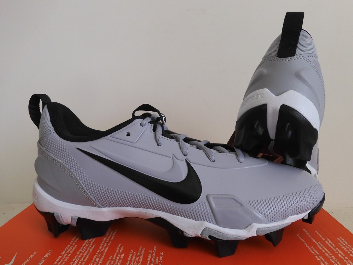 NIKE FORCE TROUT 9 KEYSTONE PEWTER-BLACK-WOLF GREY-WHITE SZ 7.5 