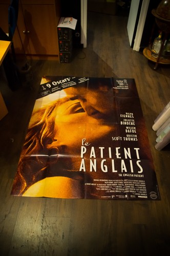 THE ENGLISH PATIENT (1997) - Original French Movie Poster – Large Fold