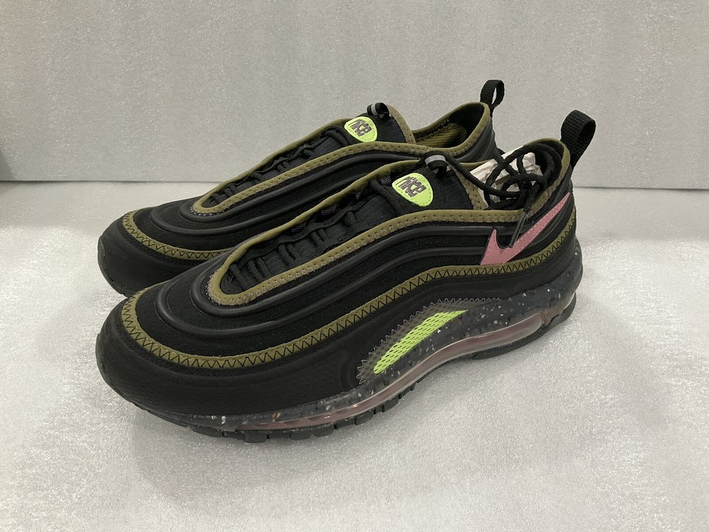 Nike air max terrascape 97 black elemental pink lime size 11.5
