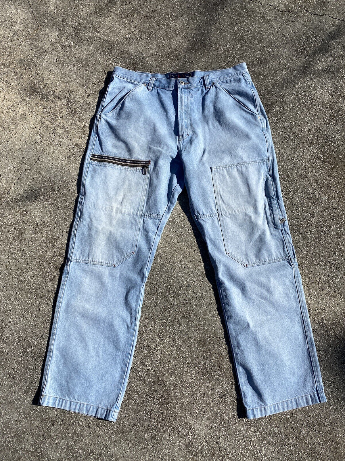 Vintage Y2K Phat Farm Baggy Wide Leg Hip Hop Skater Jeans 40x34