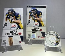 NCAA Football 09 - PlayStation PSP - Complete CIB Same Day Shipping