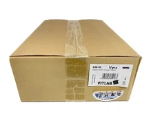 New(11) VITLAB 100mL PMP Class A Raised Scale Graduated Tall Form Cylinder 64995