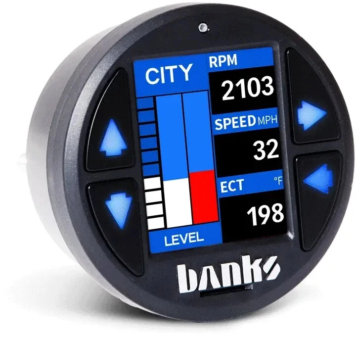 Kit Banks Power 61404 iDash 1.8 Super Gauge 52 mm para 03-07 Ford 6.0L Powerstroke Foto 4 de 4