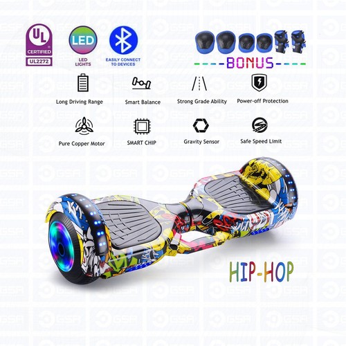 2025 Hoverboard Bluetooth Electric LED Self Balancing Scooter Kid Adult Teen - Picture 23 of 23