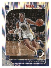 2019-20 Hoops Premium Stock BASKETBALL Jordan Poole #223 Prizms Silver