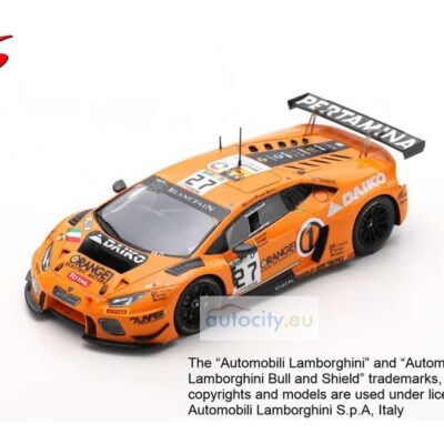 Spark Models LAMBORGHINI HURACAN GT3 N27 - ORANGE 1 TEAM
