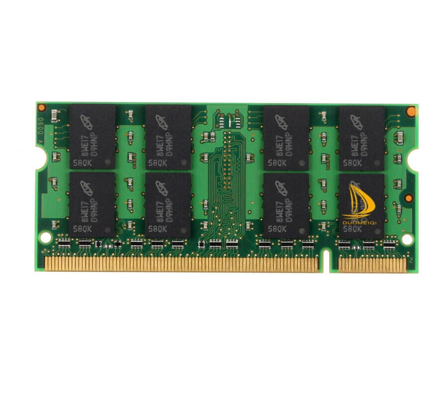 Lot Crucial 8GB 4GB 2GB 2RX8 PC2-6400 DDR2-800MHz 1.8V SODIMM RAM Laptop Memory* - Image 3 of 4