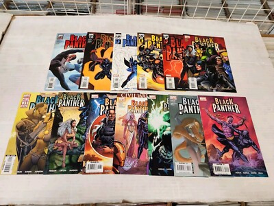 Black Panther 1-21 Lot Of 13 Shuri Wedding Of Storm Romita Jr. Marvel 2005 62