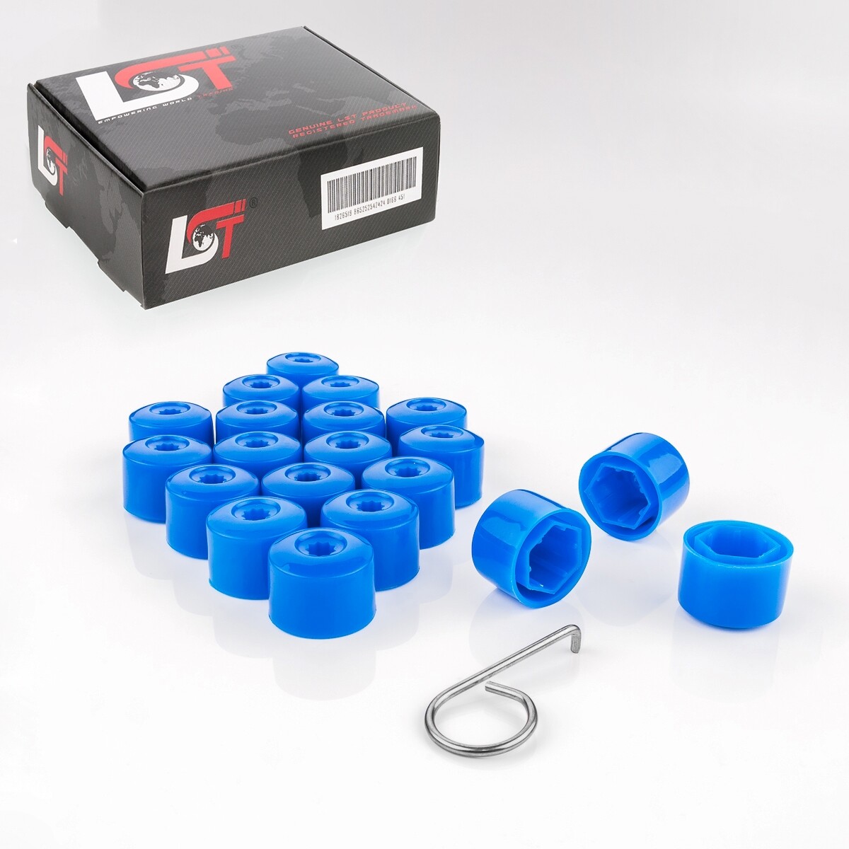 20x Wheel Screw Caps Shrouds 0 21/32in Blue for BMW 1er 4er 5er 6er 7er