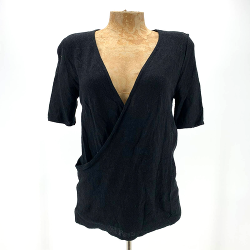 Calson Faux Wrap Sweater XS Womens 