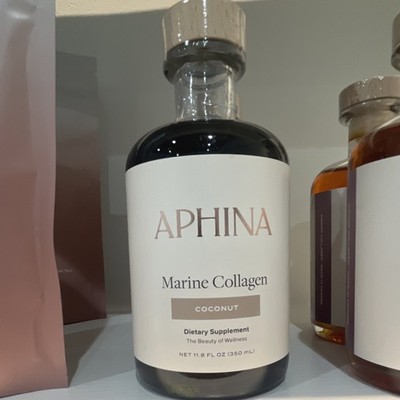 APHINA Marine Collagen Coconut Liquid Dietary Supplement 11.8 fl oz
