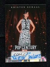 2026 Leaf Metal Pop Century Orange Lava 1/1 Kristen Schaal #BA-KS2 k4s