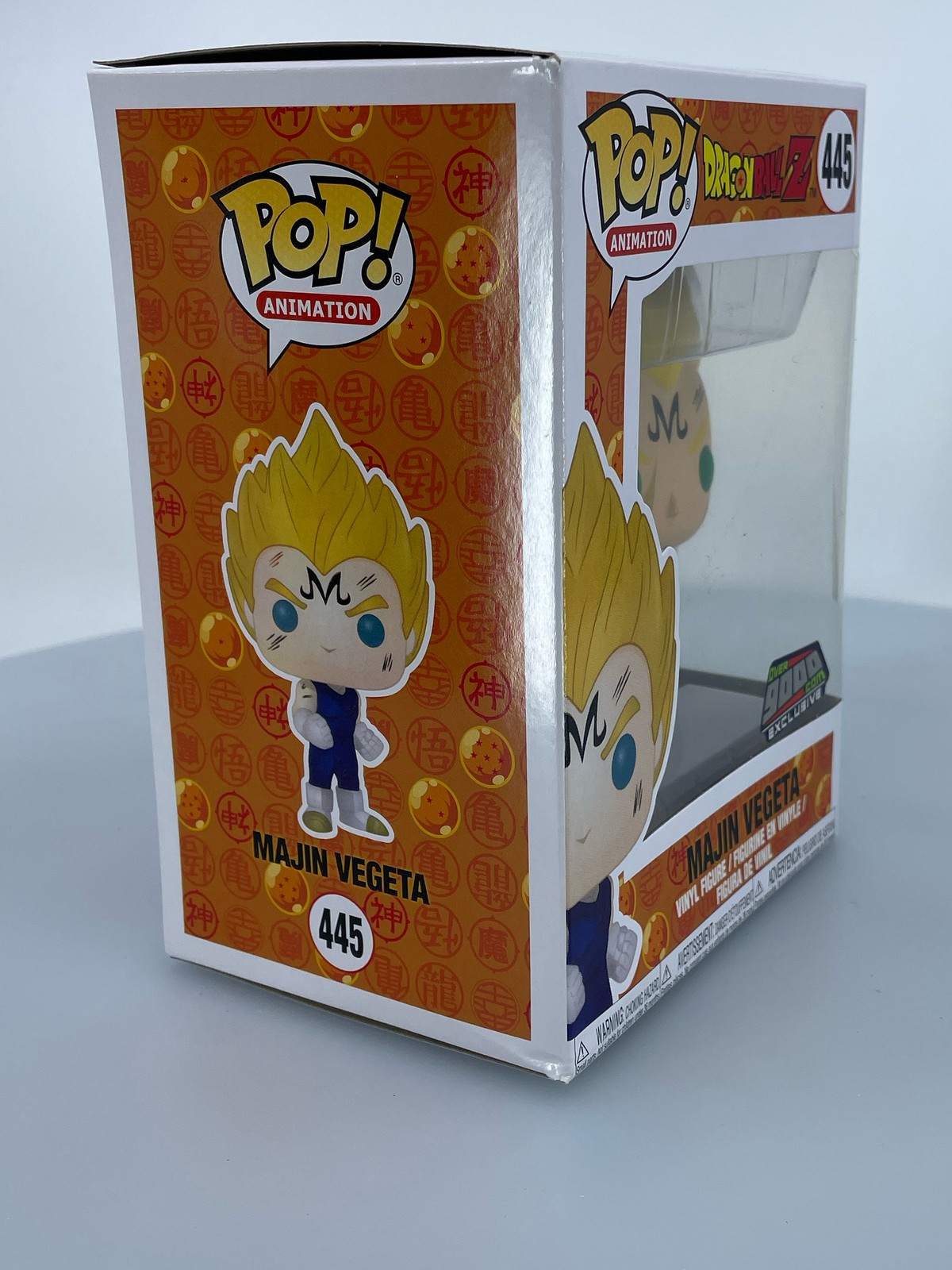 Funko POP! Animation Anime Dragon Ball Z DBZ Majin Vegeta #445 DAMAGED BOX