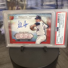 2024 Topps Luminaries Masters of The Mound Red Nolan Ryan /10