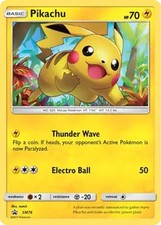 Pikachu - SM76 - Pokemon Sun & Moon Promo Holo Rare Card Sun & Moon NM on eBay
