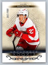 2021-22 Upper Deck Artifacts Lucas Raymond RC 302/999 Detroit Red Wings #RED191