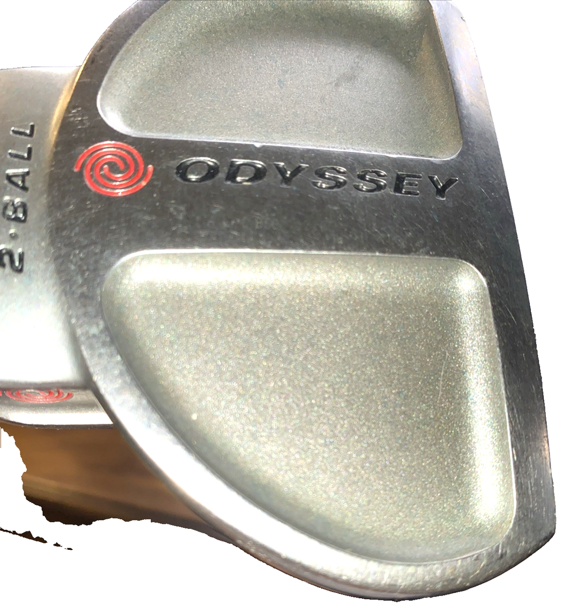 ODYSSEY White Hot 2 Ball RH putter with oversize grip and cover | eBay
