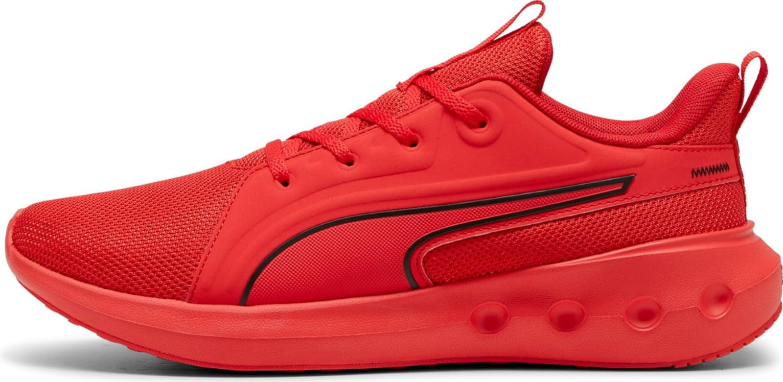 SAOLA Scarpe da corsa PUMA Softride Carson scarpe da ginnastica sportive basse rosse taglia UK 10