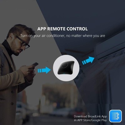 BroadLink RM4 Pro IR & RF Universal Remote Control Hub for Smart Devices