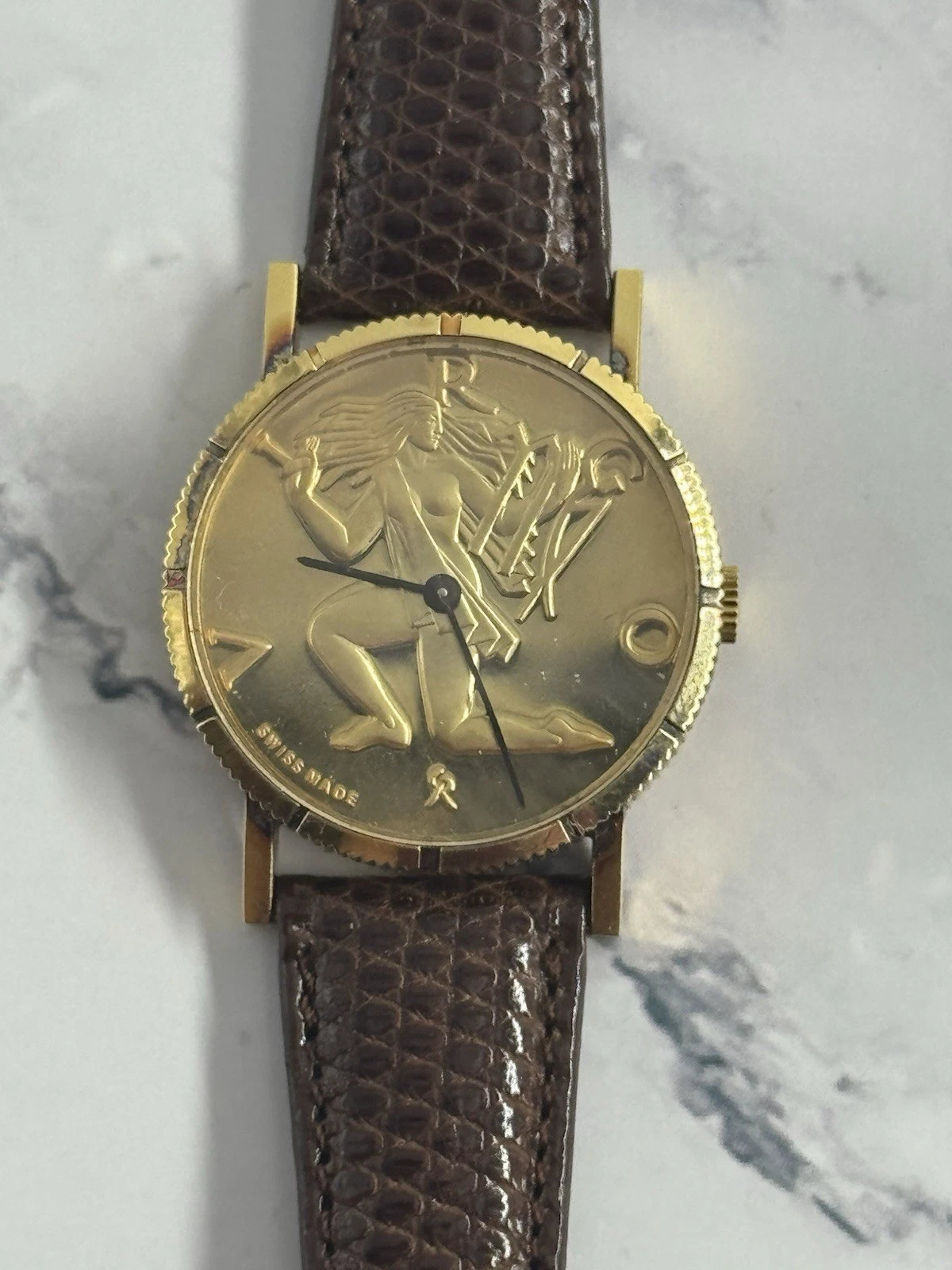 Jaeger LeCoultre — Jaeger LeCoultre Zodiac Virgo Rare Edition 925 Silver Swiss Made Manual Wind
