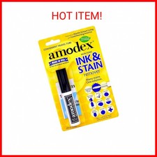Amodex Ink  Stain Remover Traveler 0.5oz Bottle with Built-in Brush