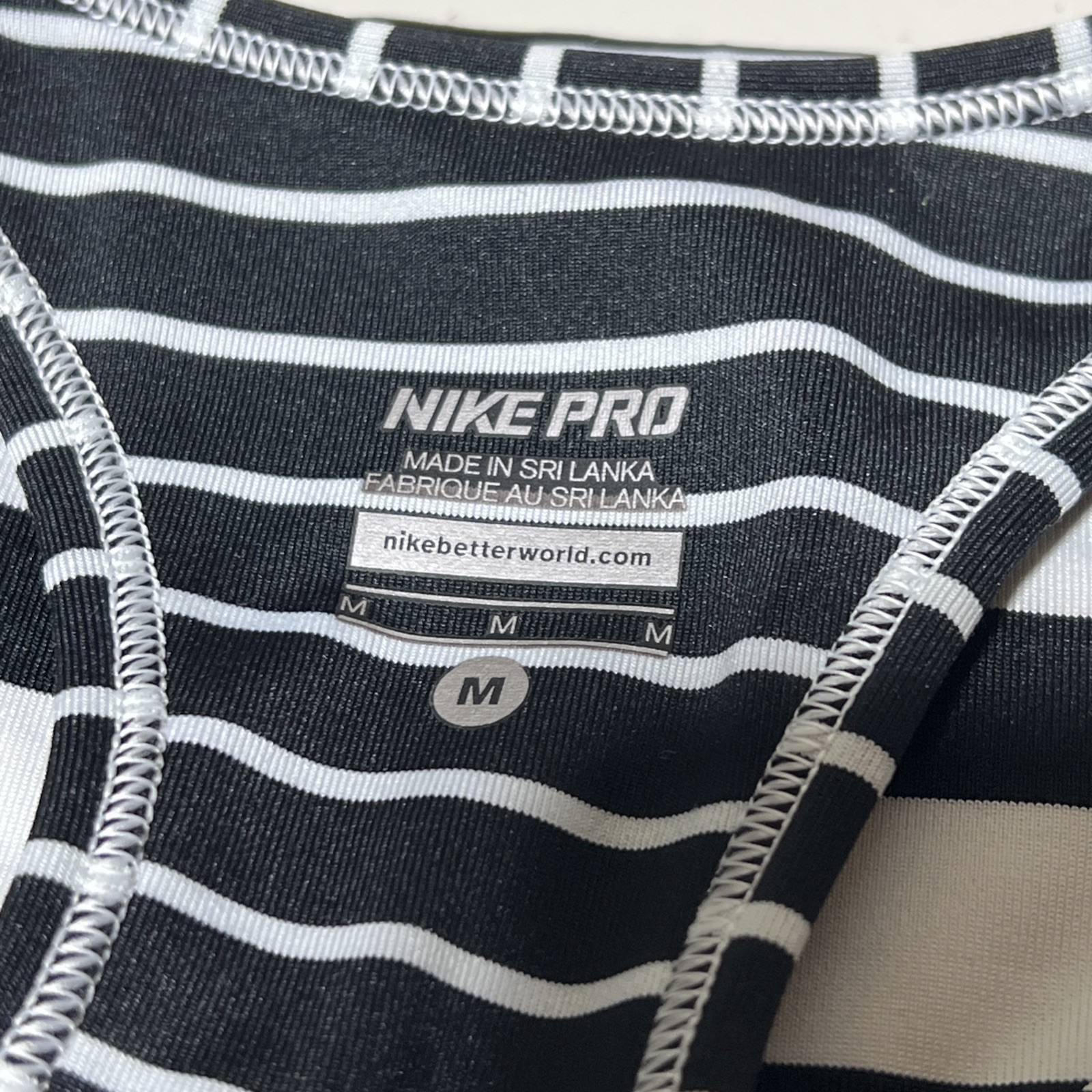 Nike Pro Women's Size Medium M Basic Sleeveless B… - image 12