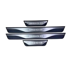 For MG S9 PHEV 2026 Silver Door Sill Scuff Plate Protector Scratch-resistant