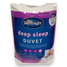 Silentnight 10.5 Tog Deep Sleep Duvet Double 200cm x 200cm Quilt All Season