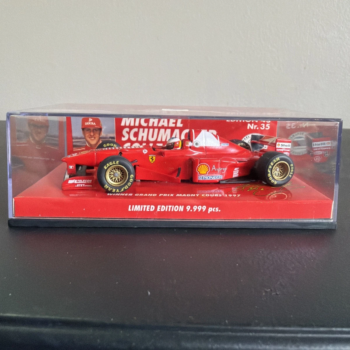 Minichamps Michael Schumacher Ferrari Diecast Formula 1 Cars for