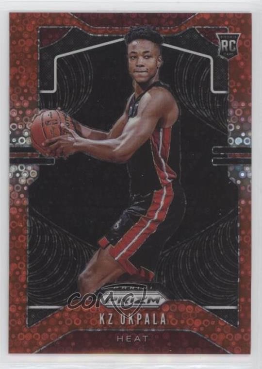 2019-20 Panini Prizm Rookie Fast Break Red Prizm /125 KZ Okpala #275 Rookie RC