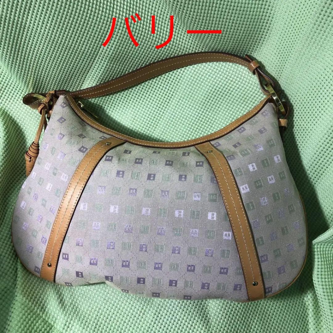 SAINT LAURENT Borsa a tracolla Bally in pelle e jacquard