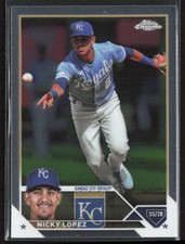 2023 Topps Chrome Nicky Lopez Kansas City Royals #USC117