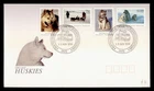DR WHO 1994 AUSTRALIAN ANTARCTIC TERRITORY FDC HUSKY DOG COMBO DAVIS R75876