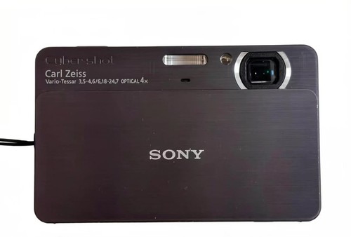 Sony Cybershot DSC-T700 10.1MP 4x Optical Zoom Grey CCD Vintage Digital Camera